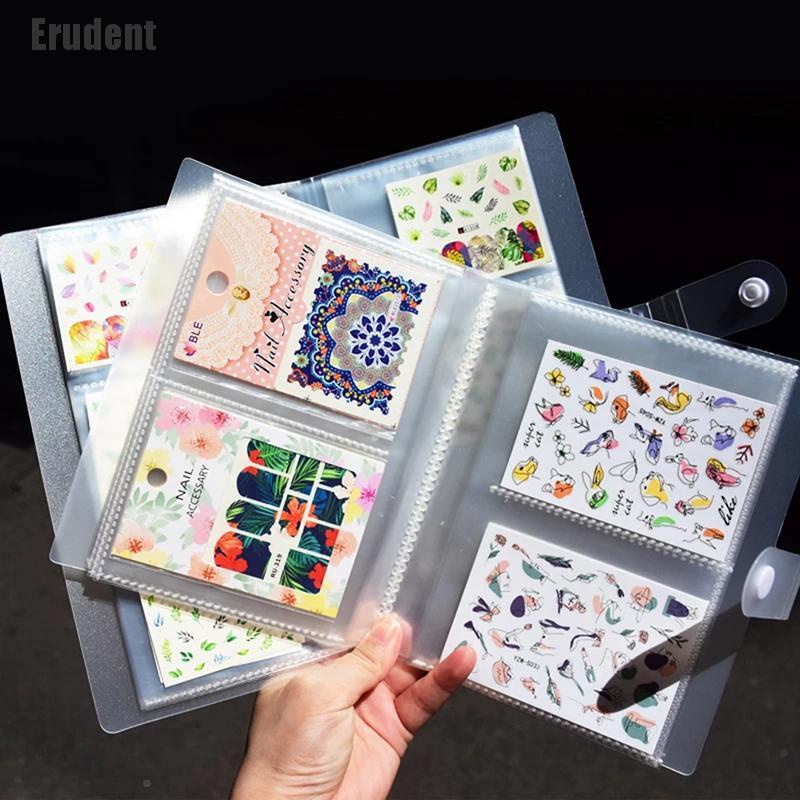 erudent-อัลบั้มสติกเกอร์เปล่า-80-168-ช่อง-สําหรับโน้ตบุ๊ก