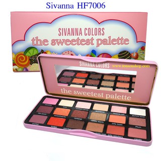 HF7006 ของแท้ 100% มาใหม่ Sivanna Sweetest,Chocalate Palette ถูกจริง โปรฯ 4 ท่านแรกเท่านั้น