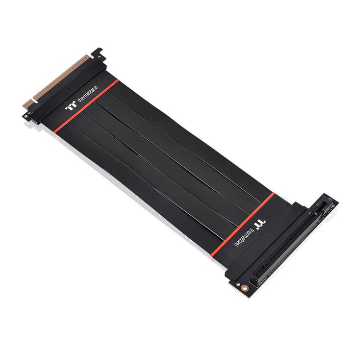 thermaltake-premium-pci-e-สายต่อการ์ดจอจากเมนบอร์ด-4-0-extender-200-300-600mm-90-degree-adapter