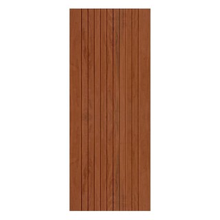 Interior door IRON WOOD DOOR N999 C-2 MODERN 90X220CM Door frame Door window ประตูภายใน ประตูไม้สยาแดง N999 C-2 Modern 9