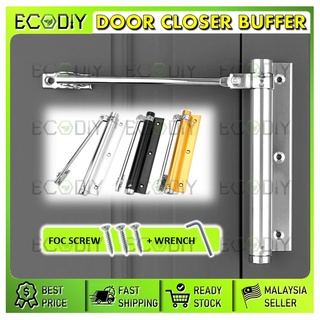 Ecodiy สปริงปิดประตูอัตโนมัติ สเตนเลส ทนทาน