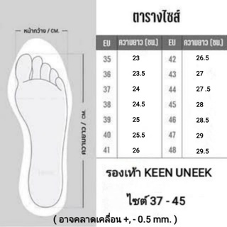 ภาพขนาดย่อของภาพหน้าปกสินค้ารองเท้า KEEN UNEEK SALE รุ่นสุดฮิต ใส่ได้ทั้ง ชาย หญิง รองเท้ารัดส้น ส่งฟรี จากร้าน outlet_sneakers_shoes_all บน Shopee ภาพที่ 8