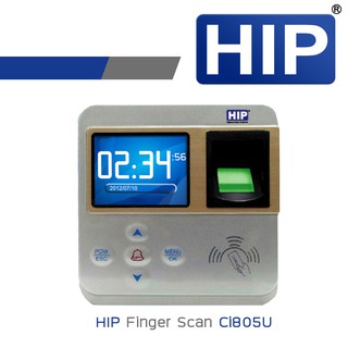 HIP Ci805U เครื่องสแกนลายนิ้วมือ สามารถติดตั้งร่วมกับชุดคุมประตูได้ BY BILLIONAIRE SECURETECH