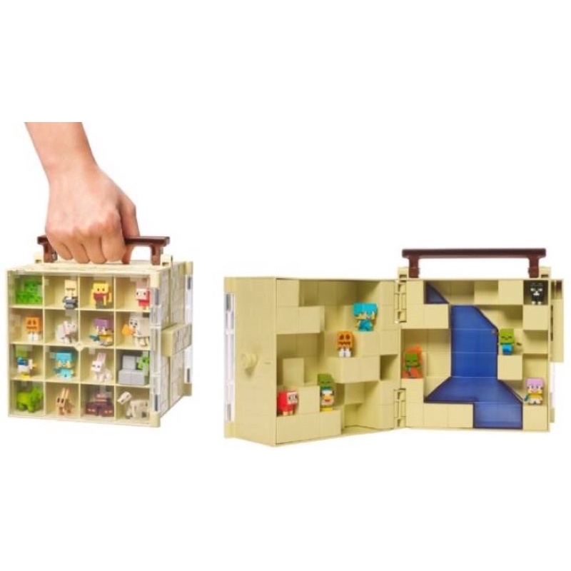 Mattel Minecraft Mini Figure Collector Case | Shopee Thailand