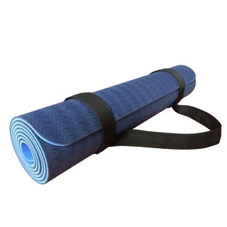 เสื่อโยคะ TPE Yoga Mat  หนาพิเศษ 6 มิลลิเมตร ขนาด 173 x 61 ซม.