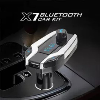 SALEup X7 Car Kit with Bluetooth Function Wireless FM (เชื่อมต่อบลูทูธในรถยนต์)