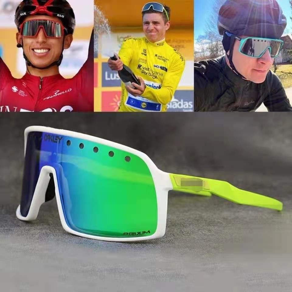 ภาพหน้าปกสินค้าแว่นตากันแดด UV400 เลนส์โพลาไรซ์ สําหรับขี่จักรยาน เล่นกีฬากลางแจ้ง จากร้าน 100cycling.th บน Shopee
