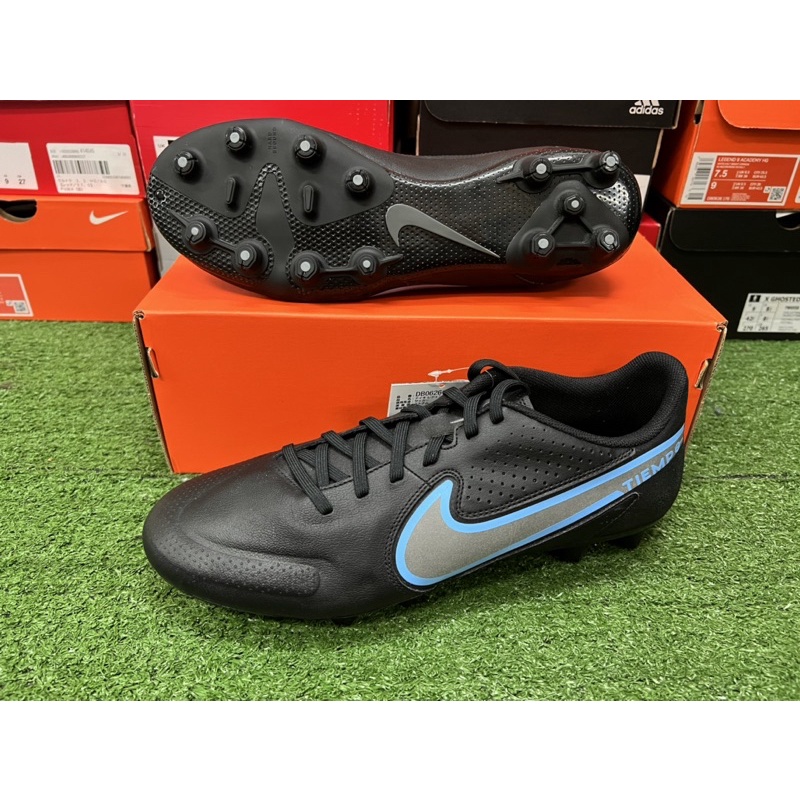 สตั๊ด-รองเท้าฟุตบอล-nike-tiempo9-academy-hg-หนังแท้-ไซส์-40-5