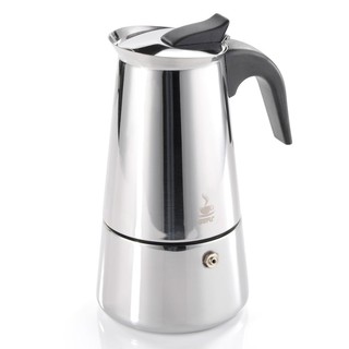 GEFU กาชงกาแฟเอสเปรสโซ 4 ถ้วย รุ่น 16150 (Silver)