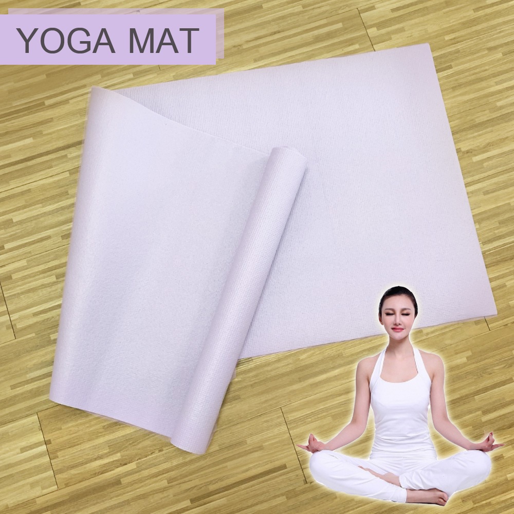 ภาพสินค้าเสื่อโยคะ Yoga Mat แผ่นรองโยคะ อุปกรณ์ฟิตเนส ออกกำลังกาย ขนาด 183 cm PVC กันลื่น สุ่มสีส่ง สุ่มเเบบส่ง พร้อมส่ง จากร้าน bettergarden บน Shopee ภาพที่ 2