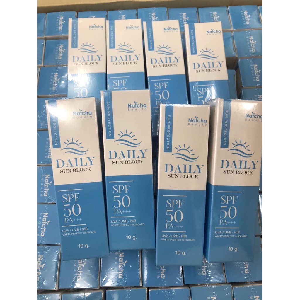 กันแดดนัชชา-daily-sun-block-spf-50-pa-แพคเกจใหม่