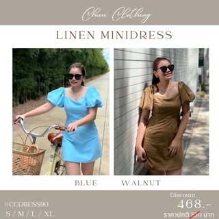 Linen Minidress 💥ลด 30%💥 เหลือ 385 บาท จาก 550 บาท