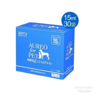 Aureo for Pet อาหารเสริมเพื่อสุขภาพของสัตว์เลี้ยง  15 ml?30 ซอง