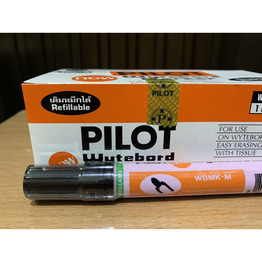 ปากกาไวท์บอร์ด-pilot-แพ๊ค-12-ด้าม