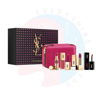 [พร้อมส่ง] *ลดล้างสต็อค* ผลิต 2019 YSL LIP VANITY SET