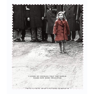 สั่งทำ ผ้าเช็ดแว่นตา ผ้าเช็ดแว่น ผ้าเช็ดเลนส์ ผ้าเช็ดจอ ภาพยนตร์ หนัง SCHINDLERS LIST ชะตากรรมที่โลกไม่ลืม