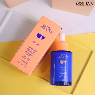 🧡 Ultra Violette Queen Screen Luminising Sun Serum SPF 50+ 50 ml. กันแดด ในรูปแบบของเซรั่มต่อต้านริ้วรอย