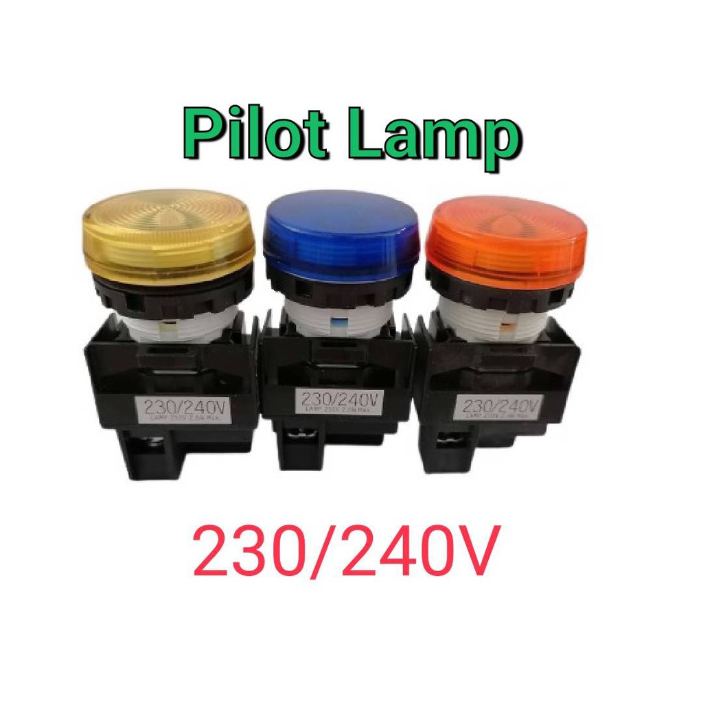 Pilot Lamp YW-EQ 230/240V ยี่ห้อ IDEC | Shopee Thailand