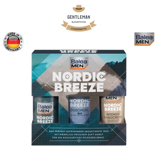 ชุดของขวัญ Balea MEN Gift set Nordic Breeze Body spray 150ml + Shower Gel 200ml + Hand Cream 100ml