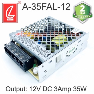 สวิตซ์ชิ่งพาวเวอร์ซัพพลาย A-35FAL-12 , A-35FAL-24  35W  POWER SUPPLY  ยี่ห้อชงเหลียง หม้อแปลงสำหรับแอลอีดี รุ่นตะแก