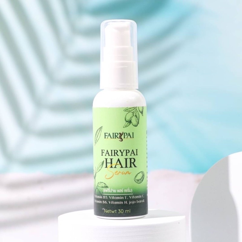 ภาพหน้าปกสินค้า(พร้อมส่ง) Fairypai Hair serum แฟรี่ปายแฮร์เซรั่ม(โฉมใหม่)(1ชิ้น) จากร้าน happytwoshop บน Shopee