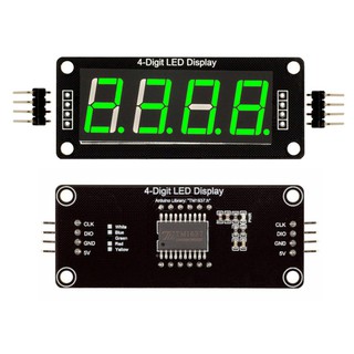 นาฬิกาดิจิตอล led 7segment 0 . 56 นิ้ว tm 1637 4 bit สําหรับ arduino