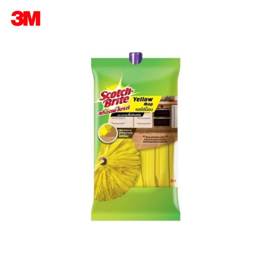 3m-scotch-brite-เยลโล่ม็อบ-yellow-mop-refill