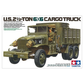 โมเดลประกอบ Tamiya 1/35 TA35218 US.2.5 TON 6x6 CARGO TRUCK