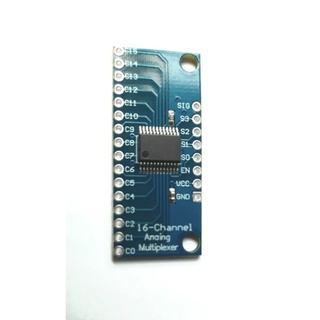 บอร์ดขยายขาอนาล็อกดิจิตอล Mux Breakout Cd74Hc4067 16Ch สําหรับ Arduino