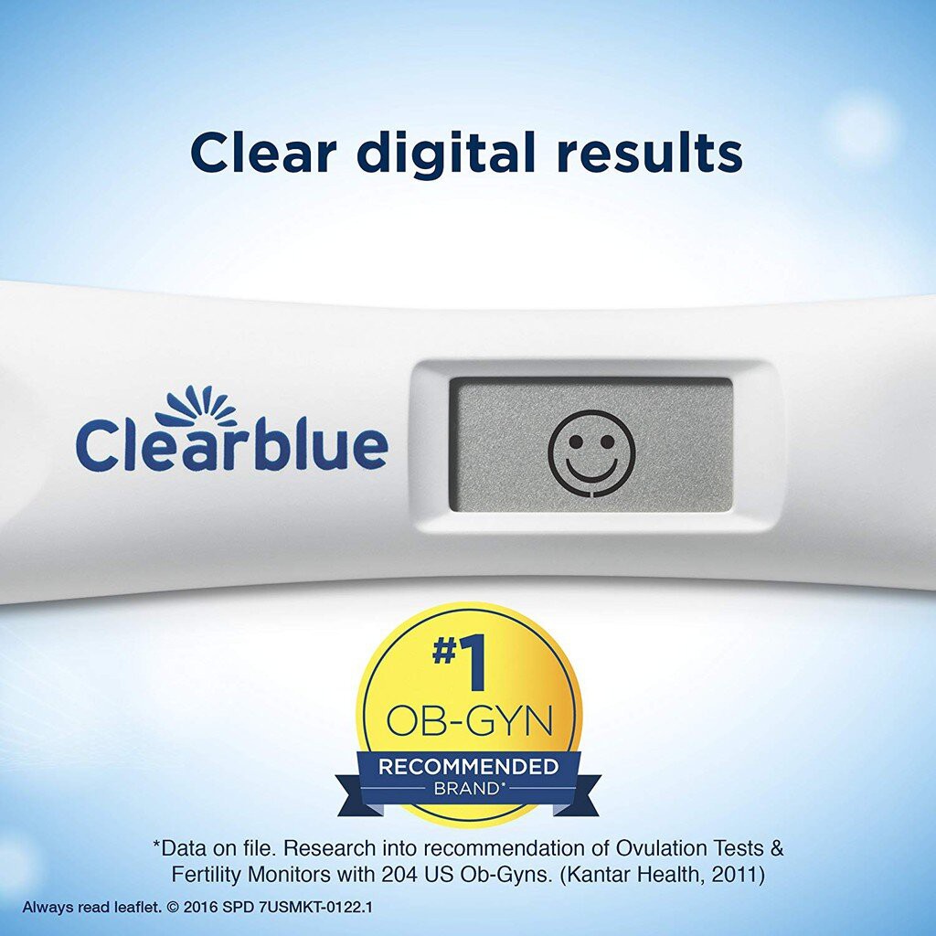 aiiz-usa-แท้-100-ทดสอบตั้งครรภ์แบบรู้ผลไว-clearblue-อุปกรณ์ทดสอบการตกไข่แบบดิจิตอล