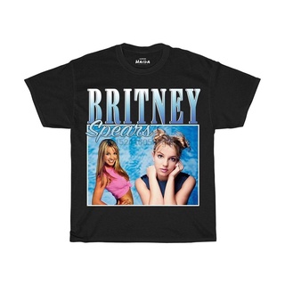 เสื้อยืดผ้าฝ้ายพิมพ์ลาย Yuanl5 {พร้อมส่ง เสื้อยืดผ้าฝ้าย 100% พิมพ์ลาย Britney Spears สไตล์วินเทจ โอเวอร์ไซซ์ ไซซ์ XS-4x