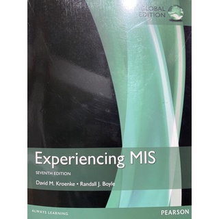 9781292163574 EXPERIENCING MIS (GLOBAL EDITION)