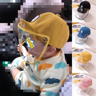 Baby Thin Anti-spitting Protective Hat Multifunctional Windproof Anti-fog Waterproof หมวกกันไวรัส หมวกพลาสติกป้องกันละอ