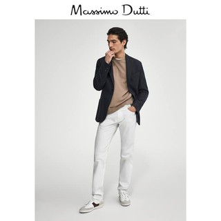 สูท สูทผู้ชาย สูทแฟชั่น สูทสองชิ้น Suits Suit Setsส่วนลดฤดูใบไม้ผลิฤดูร้อน Massimo Duttiผู้ชาย รุ่นบางเฉียบของผ้าฝ้าย/เบ