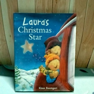 หนังสือปกแข็ง Lauras Christmas Star มือสอง