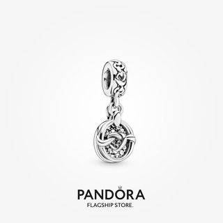 Pandora จี้รูปหัวใจ ผูกปม ของขวัญวันเกิด สําหรับสุภาพสตรี p825