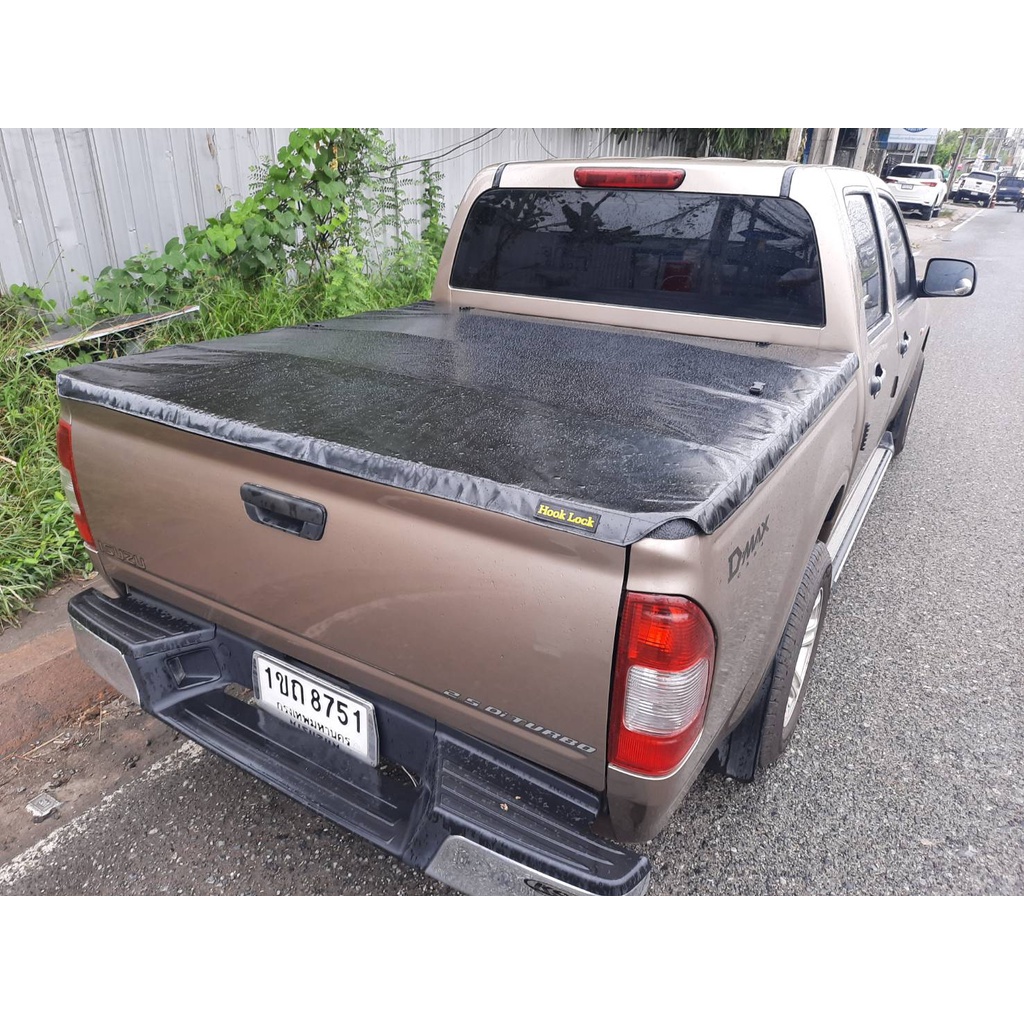 ผ้าใบปิดกระบะ-isuzu-ปี-2003-2006-ยี่ห้อ-hooklock-โรงงานขายเอง-ดี-ทน-ถูก