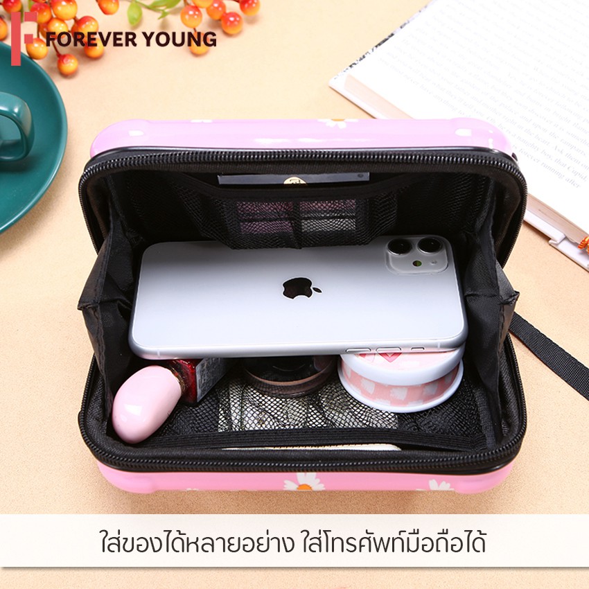 tforever-young-กระเป๋าสะพายแฟชั่น-กระเป๋าเดินทางมินิเคส-รุ่น-ln-c246-มีสาย-2-สาย-พร้อมส่งจากไทย