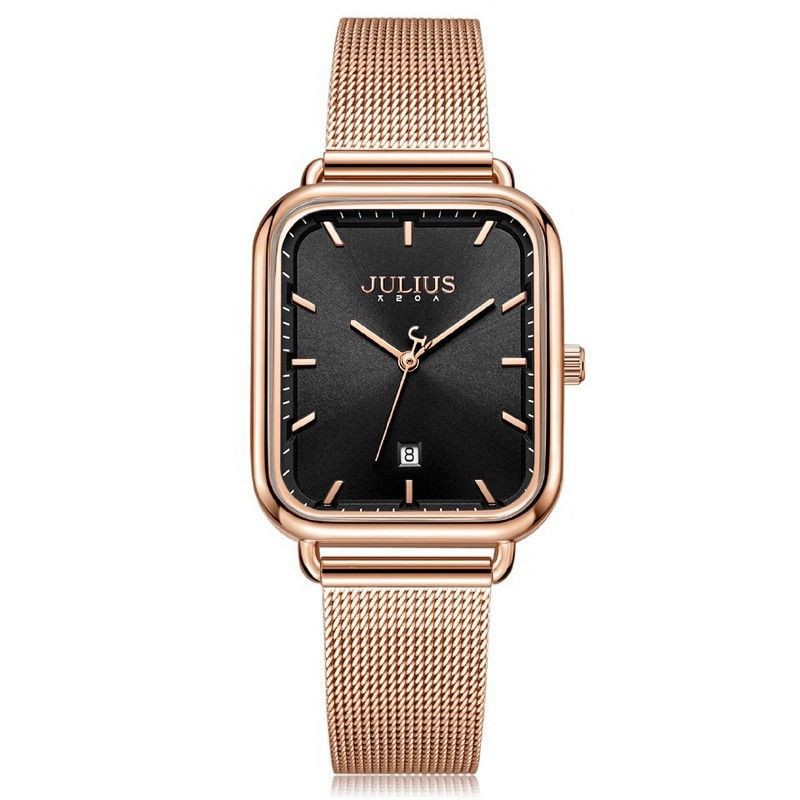 ภาพหน้าปกสินค้าJulius นาฬิกาแฟชั่นเกาหลีของแท้ % ประกันศูนย์ไทย นาฬิกาข้อมือผู้หญิง สายสแตนเลส รุ่น Ja-1297 จากร้าน zonewatchtime บน Shopee