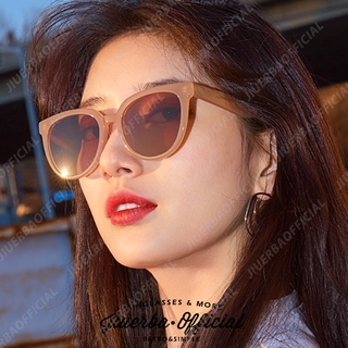 สินค้า 【พร้อมสต็อก】 COD แว่นกันแดดแฟชั่นเกาหลี สำหรับผู้หญิงทรงตาแมว สีสันสดใส  