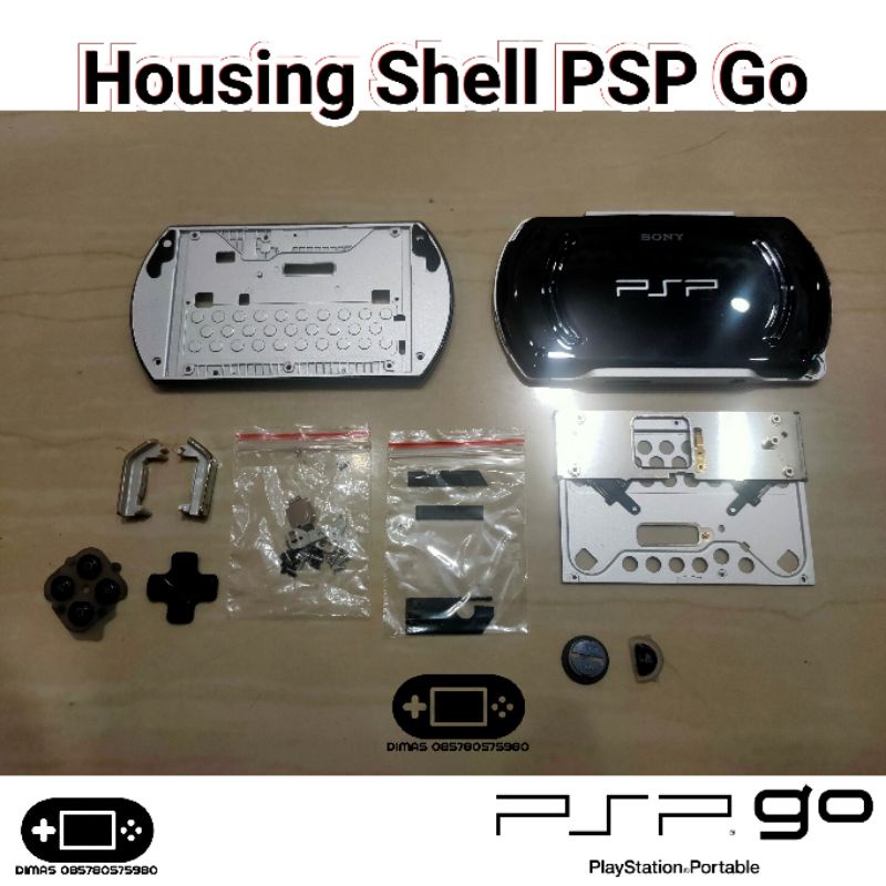 ภาพหน้าปกสินค้าชุดอะไหล่เคส PSP Go แบบเปลี่ยน สําหรับ PSPGo จากร้าน dimaskuncoro.dk.th บน Shopee