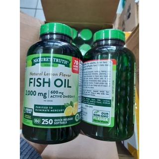 Natures Truth Fish Oil 2000 mg, 250 เม็ด