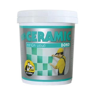 กาวปูกระเบื้อง CERAMIC BOND 1KG สีขาว กาวปูกระเบื้อง กาวปูกระเบื้อง วัสดุปูพื้นและผนัง TILE ADHESIVES CERAMIC BOND 1KG W