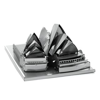 ★ พร้อมส่ง ★ ตัวต่อเหล็ก 3 มิติ Sydney Opera House 3D Metal Model