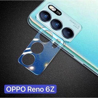 ฟิล์มเลนส์กล้อง  OPPO Reno 6Z 5G ฟิล์มกระจก เลนส์กล้อง แบบครอบเต็มเลนส์ ฟิล์มกระจกนิรภัยกล้องหลัง Oppo reno6z