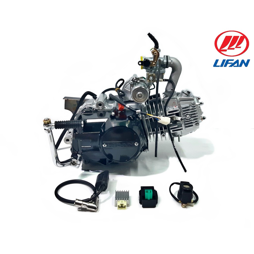 เครื่องยนต์-lifan-110cc-มีเกียร์ถอยหลัง-สตาร์ทมือไดบน-ชิ้นส่วนครบ-ใบคุมเครื่องของแท้