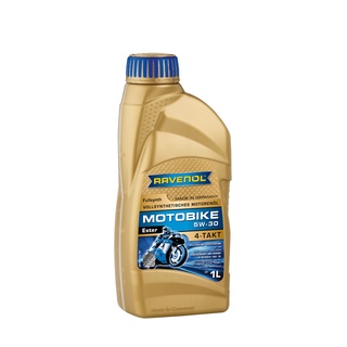 RAVENOL Motobike 4T Fully synthetic Ester 5W30 1L.