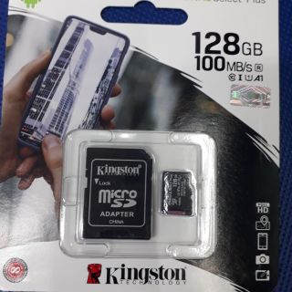 Micro SD Card 128 GB Kingston ของแท้ ประกันศูนย์