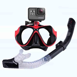 Sysports หน้ากากดําน้ําป้องกันหมอกสําหรับผู้ใหญ่ Snorkel Mask Set