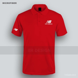 Polo T-shirt Collar Microfiber Polyester 100 Cotton Baju New Balance Sport Active Wear Golf Athletic Custom Print Casual